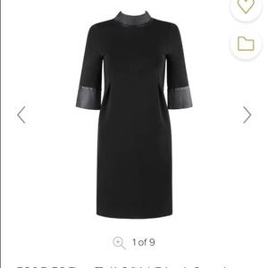 GUCCI Black Leather Dress